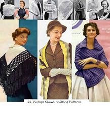 Vintage shawl knitting for sale  Delivered anywhere in UK