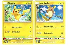 Pikachu alola raichu d'occasion  Livré partout en Belgiqu