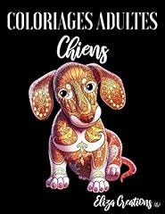 Coloriages adultes chiens d'occasion  Livré partout en France