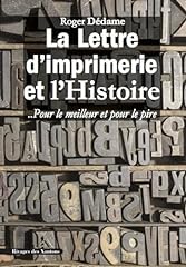 Lettre imprimerie histoire d'occasion  Livré partout en France
