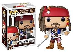 Funko Pop Disney Pirates of The Caribbean: Captain Jack Sparrow Vinyl Toy Figure usato  Spedito ovunque in Italia 