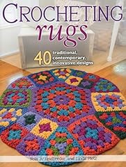 Crocheting rugs traditional for sale  Delivered anywhere in USA 