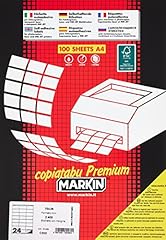 Markin c500 etichette usato  Spedito ovunque in Italia 
