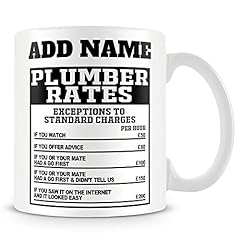 Plumber mug personalised for sale  Delivered anywhere in UK