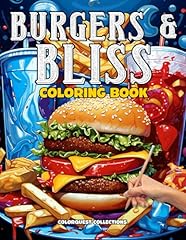 Burgers bliss coloring for sale  Delivered anywhere in USA 