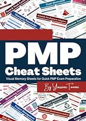 Pmp cheat sheets usato  Spedito ovunque in Italia 
