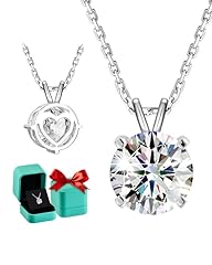 Allurii moissanite necklace for sale  Delivered anywhere in USA 