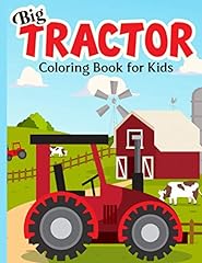 Big tractor coloring for sale  Delivered anywhere in Ireland
