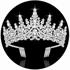 Curasa silver tiara for sale  Delivered anywhere in USA 