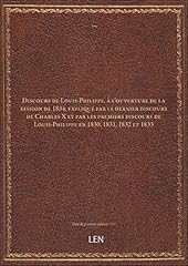 Discours louis philippe d'occasion  Livré partout en France