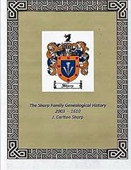 Sharp family genealogical for sale  Delivered anywhere in USA 