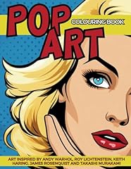 Pop art colouring for sale  Delivered anywhere in UK