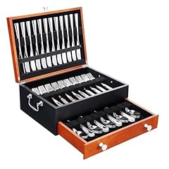 Silverware storage box for sale  Delivered anywhere in USA 