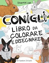 Conigli libro colorare usato  Spedito ovunque in Italia 