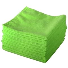 Pack green microfibre for sale  Delivered anywhere in UK