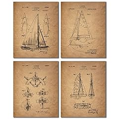 Sailing patent prints for sale  Delivered anywhere in USA 