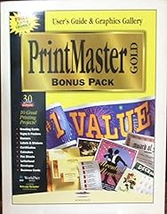 Printmaster gold bonus for sale  Delivered anywhere in UK