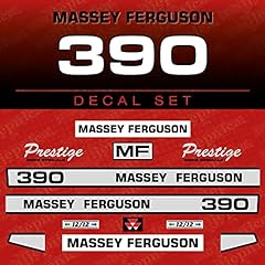 Massey Ferguson 390 PRESTIGE Decal Set for sale  Delivered anywhere in UK
