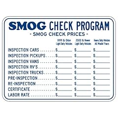 Stopsignsandmore smog check for sale  Delivered anywhere in USA 