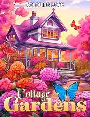 Cottage gardens coloring for sale  Delivered anywhere in USA 