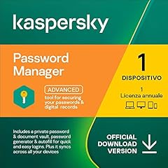 Kaspersky password manager usato  Spedito ovunque in Italia 