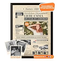 Geburtstagszeitung 1980 person gebraucht kaufen  Wird an jeden Ort in Deutschland