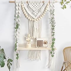 Macrame shelf wall for sale  Delivered anywhere in USA 