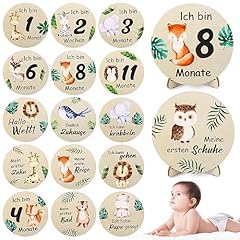 Meilensteinkarten baby holz gebraucht kaufen  Wird an jeden Ort in Deutschland