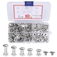Yimomoyi leather screws for sale  Delivered anywhere in UK
