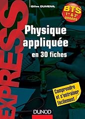 Physique appliquée fiches d'occasion  Livré partout en France