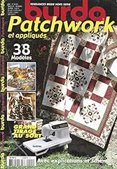 Burda patchwork appliqués d'occasion  Livré partout en France