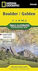 Boulder golden map for sale  Delivered anywhere in USA 