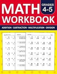 Math workbook grades for sale  Delivered anywhere in USA 