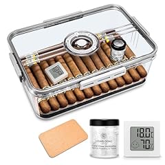Cigar humidor clear for sale  Delivered anywhere in USA 