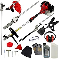 52CC Garden Multi Tool 5 in 1 Petrol Strimmer, Chainsaw, for sale  Delivered anywhere in UK