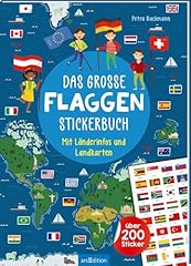 Große flaggen stickerbuch gebraucht kaufen  Wird an jeden Ort in Deutschland