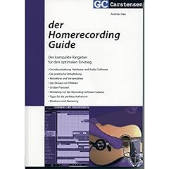 Homerecording guide kompakte gebraucht kaufen  Wird an jeden Ort in Deutschland