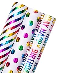 Wrapaholic birthday wrapping for sale  Delivered anywhere in USA 
