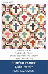Perfect peaces quilt for sale  Delivered anywhere in USA 