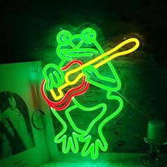 Guitar frog neon for sale  Delivered anywhere in USA 