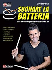 Suonare batteria. guida usato  Spedito ovunque in Italia 