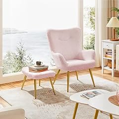 Yaheetech boucle armchair for sale  Delivered anywhere in UK