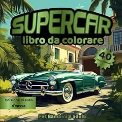 Supercar libro colorare usato  Spedito ovunque in Italia 
