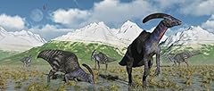 Posterazzi herd parasaurolophu for sale  Delivered anywhere in USA 