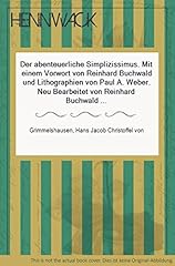 Abenteuerliche simplizissimus  gebraucht kaufen  Wird an jeden Ort in Deutschland