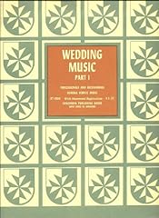 Wedding music part for sale  Delivered anywhere in USA 