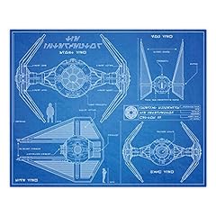 Tie interceptor blueprint for sale  Delivered anywhere in USA 