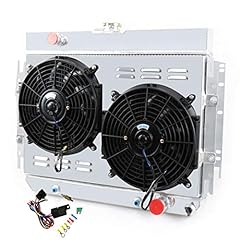 CoolingSky 4 Row All Aluminum Radiator +2X12" Fan +Shroud+Relay for sale  Delivered anywhere in Canada