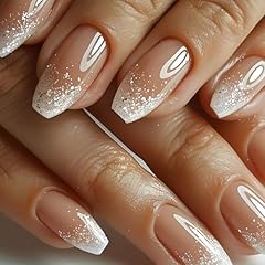 Glitter press nails for sale  Delivered anywhere in UK