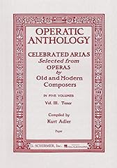 Operatic Anthology - Volume 3: Tenor and Piano, used for sale  Delivered anywhere in Canada